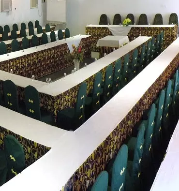 Conference space at Lake Safari Lodge